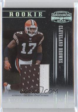 2005 Donruss Gridiron Gear - [Base] - Jersey Number #103 - Rookie - Braylon Edwards /100