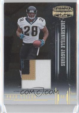 2005 Donruss Gridiron Gear - [Base] - Jersey Number #40 - Fred Taylor /50
