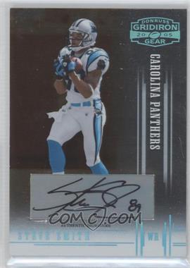 2005 Donruss Gridiron Gear - [Base] - Platinum Signatures #91 - Steve Smith /10 [Noted]