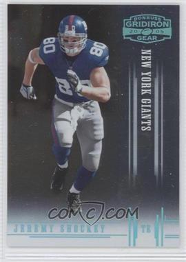 2005 Donruss Gridiron Gear - [Base] - Platinum #49 - Jeremy Shockey /25 [Noted]