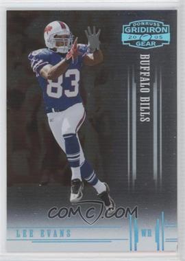 2005 Donruss Gridiron Gear - [Base] - Platinum #67 - Lee Evans /25