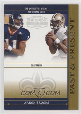 2005 Donruss Gridiron Gear - Past & Present - Silver #PP 1 - Aaron Brooks /250