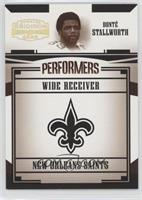 Donte' Stallworth #/100