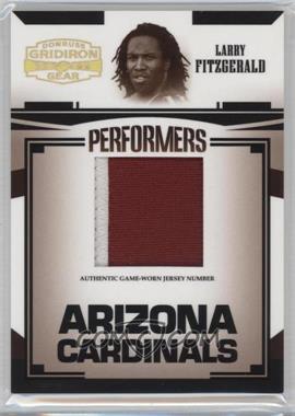 2005 Donruss Gridiron Gear - Performers - Jersey Number #P-32 - Larry Fitzgerald /100