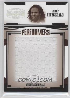 2005 Donruss Gridiron Gear - Performers - Jumbo Jersey Swatch #P-32 - Larry Fitzgerald /100