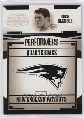 2005 Donruss Gridiron Gear - Performers - Silver #P-14 - Drew Bledsoe /250