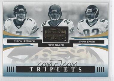 2005 Donruss Gridiron Gear - Triplets #T-5 - Byron Leftwich, Fred Taylor, Jimmy Smith /1000