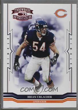 2005 Donruss Throwback Threads - [Base] - Atomic Century Proof Red #25 - Brian Urlacher /150 [Noted]