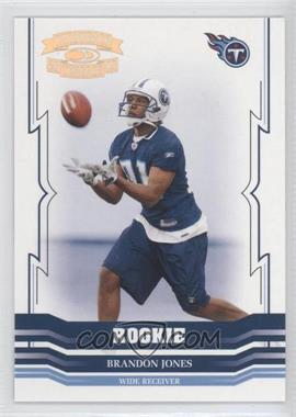 2005 Donruss Throwback Threads - [Base] - Gold Holofoil #168 - Brandon Jones /50