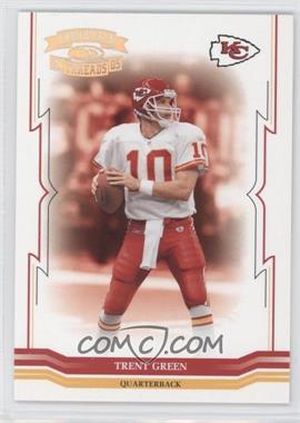 2005 Donruss Throwback Threads - [Base] - Gold Holofoil #74 - Trent Green /99