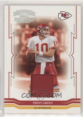 2005 Donruss Throwback Threads - [Base] - Materials Prime #74 - Trent Green /25