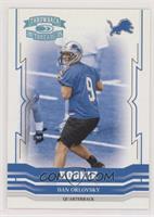 Dan Orlovsky #/25