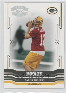 2005 Donruss Throwback Threads - [Base] - Silver Holofoil #192 - Aaron Rodgers /99