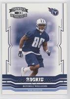 Roydell Williams #/999