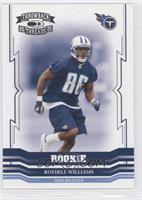 Roydell Williams #/999