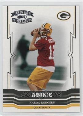 2005 Donruss Throwback Threads - [Base] #192 - Aaron Rodgers /999