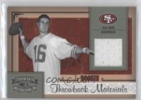 Rookie Throwback Materials - Alex Smith