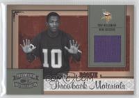 Rookie Throwback Materials - Troy Williamson