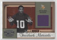 Rookie Throwback Materials - Troy Williamson [Noted]
