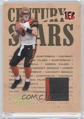 2005 Donruss Throwback Threads - Century Stars - Material Prime #CS-2 - Carson Palmer /25