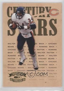 2005 Donruss Throwback Threads - Century Stars #CS-25 - Walter Payton