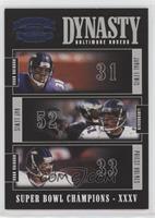 Jamal Lewis, Ray Lewis, Priest Holmes #/100