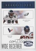 Terrell Owens, Andre Johnson #/100