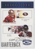 Steve Young, Michael Vick #/100