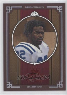 2005 Donruss Throwback Threads - Gridiron Kings - Red Framed #GK-12 - Edgerrin James