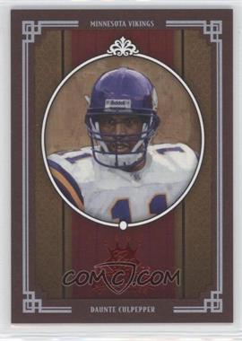 2005 Donruss Throwback Threads - Gridiron Kings - Red Framed #GK-9 - Daunte Culpepper