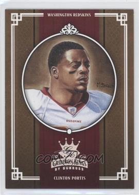 2005 Donruss Throwback Threads - Gridiron Kings - Silver #GK-7 - Clinton Portis /250