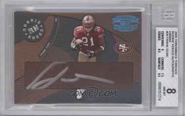 2005 Donruss Throwback Threads - Rookie Hoggs - Autographs Hawaii Trade Conference #RH-26 - Frank Gore /12 [BGS 8 NM‑MT]