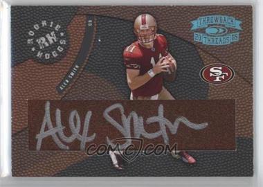 2005 Donruss Throwback Threads - Rookie Hoggs - Autographs #RH-1 - Alex Smith /150