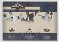 Charlie Frye, Jason Campbell, Alex Smith #/100