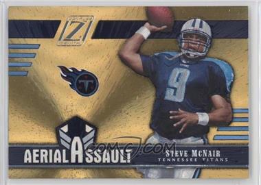 2005 Donruss Zenith - Aerial Assault - Gold #AA-23 - Steve McNair /100