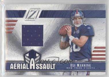 2005 Donruss Zenith - Aerial Assault - Jerseys #AA-14 - Eli Manning /250