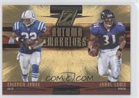 Edgerrin James, Jamal Lewis #/100