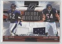 Ray Lewis, Brian Urlacher #/250