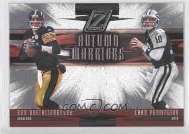 2005 Donruss Zenith - Autumn Warriors #AW-1 - Ben Roethlisberger, Chad Pennington