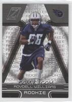 Roydell Williams #/999