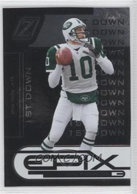 2005 Donruss Zenith - Epix - 1st Down Black #E-8 - Chad Pennington /100