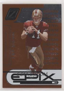 2005 Donruss Zenith - Epix - 1st Down Orange #E-1 - Alex Smith /1000