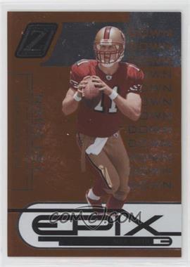 2005 Donruss Zenith - Epix - 1st Down Orange #E-1 - Alex Smith /1000