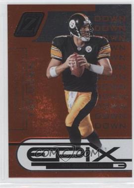 2005 Donruss Zenith - Epix - 1st Down Orange #E-2 - Ben Roethlisberger /1000