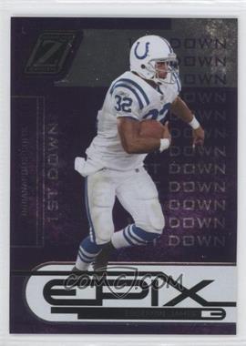 2005 Donruss Zenith - Epix - 1st Down Purple #E-12 - Edgerrin James /500