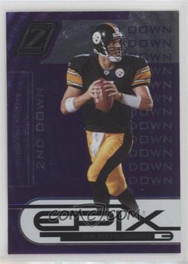 2005 Donruss Zenith - Epix - 2nd Down Purple #E-2 - Ben Roethlisberger /250