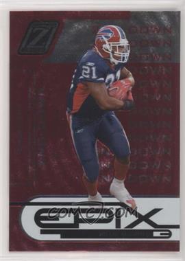 2005 Donruss Zenith - Epix - 2nd Down Red #E-25 - Willis McGahee /150