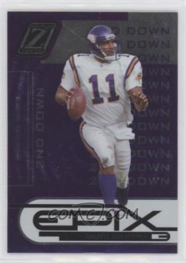 2005 Donruss Zenith - Epix - 3rd Down Blue #E-16 - Daunte Culpepper /250 [EX to NM]