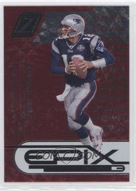 2005 Donruss Zenith - Epix - 3rd Down Red #E-24 - Tom Brady /100