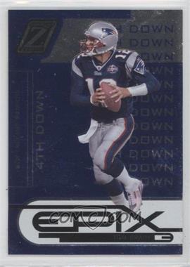 2005 Donruss Zenith - Epix - 4th Down Blue #E-24 - Tom Brady /150